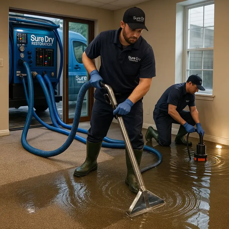 Water Extraction and Removal process in Farmington Hills, MI